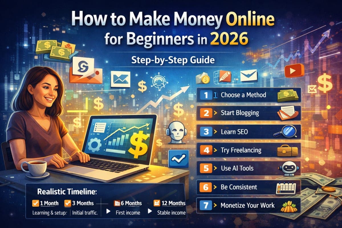 Make money online for beginners without investment