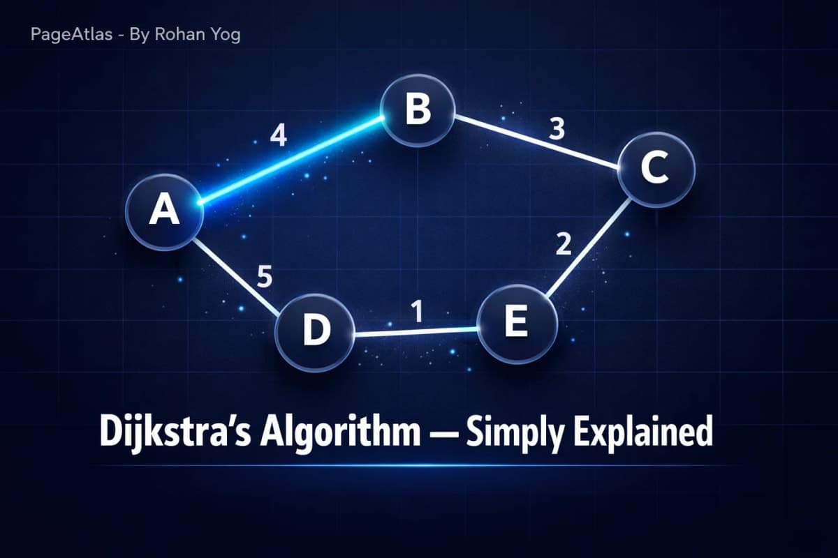 Dijkstra algorithm explained simply