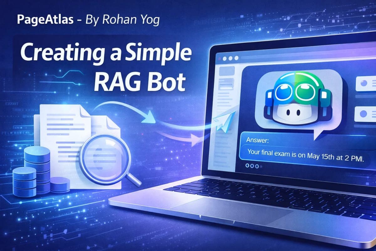 how to create simple rag bot
